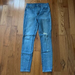 GAP Denim Blue Jeans True Skinny Size 28T